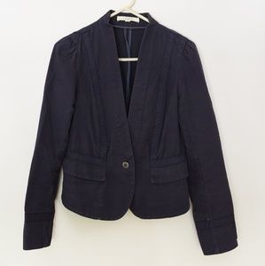 Loft dark blue jacket size 4